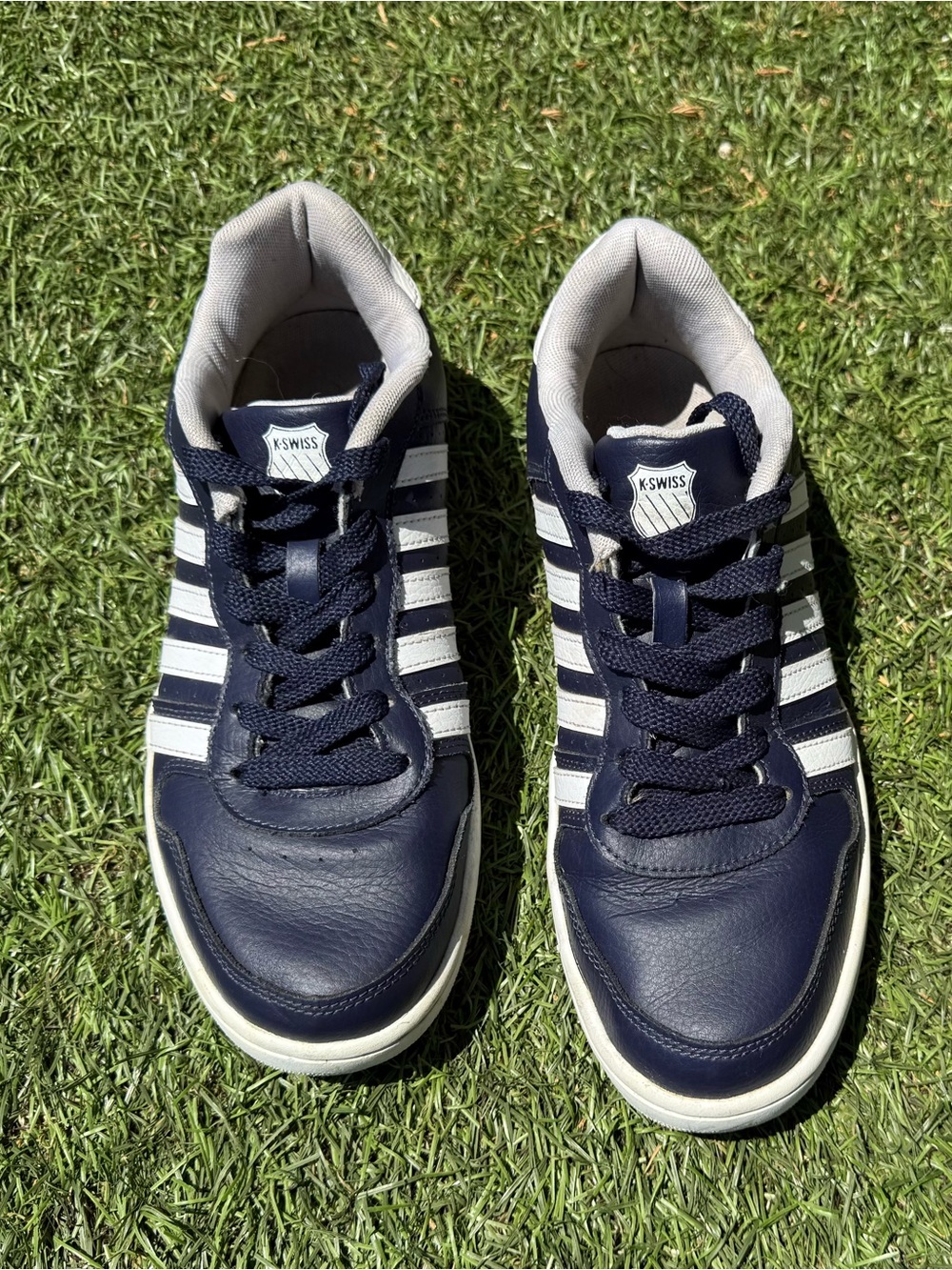 KSwiss Tennis Shoes Blue Navy  Size 8.5